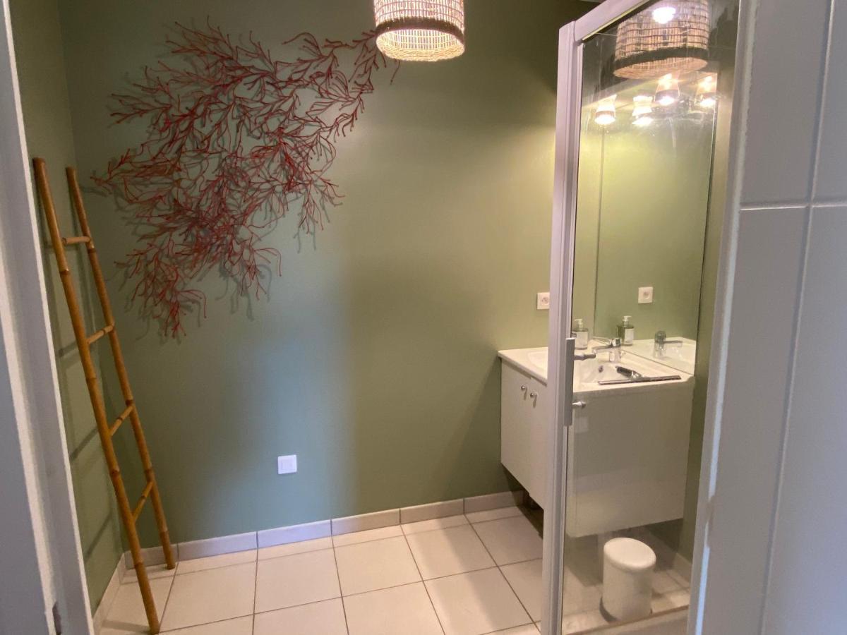 キブロンLogement En Rdc Port Haliguenアパートメント エクステリア 写真