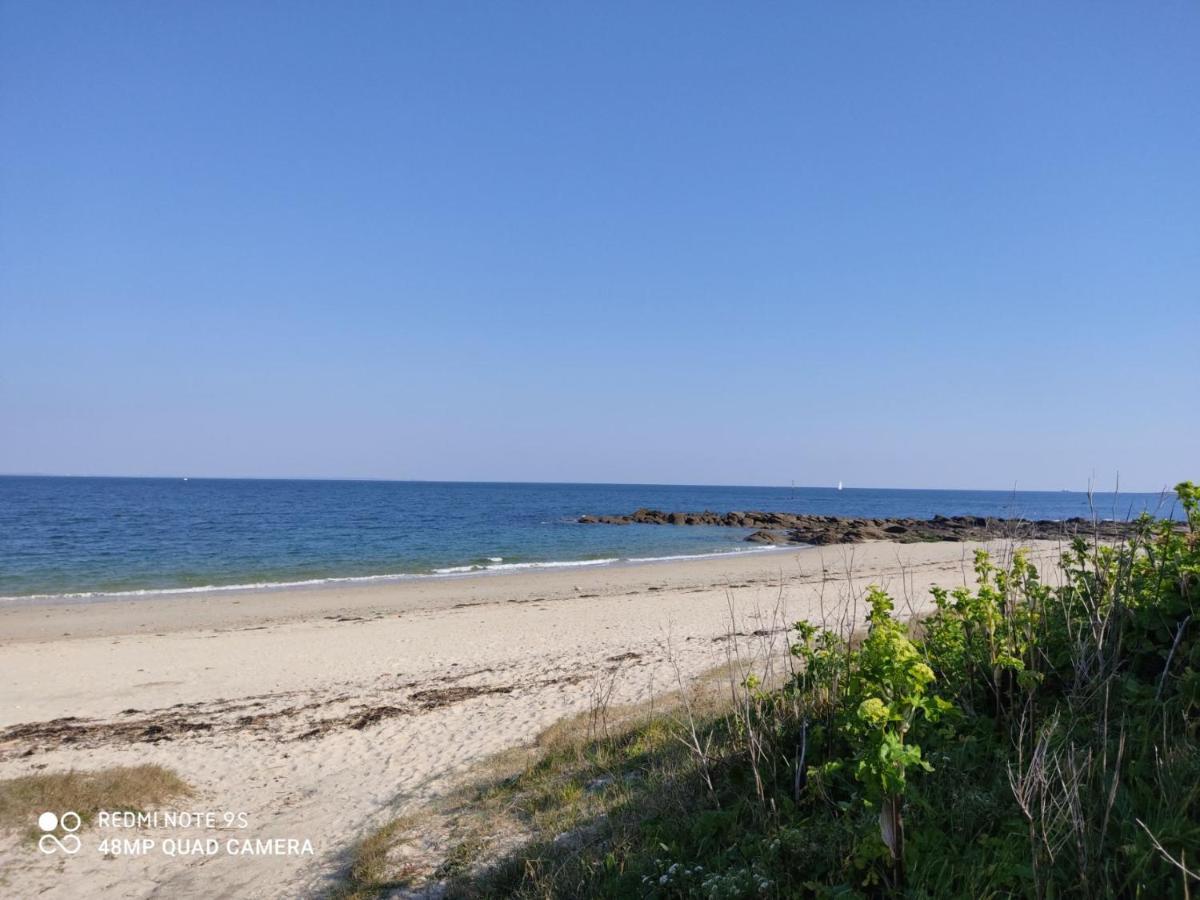 キブロンLogement En Rdc Port Haliguenアパートメント エクステリア 写真